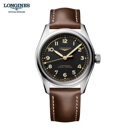 ロンジン スピリット パイロット 自動巻き 39mm L3.809.4.53.2