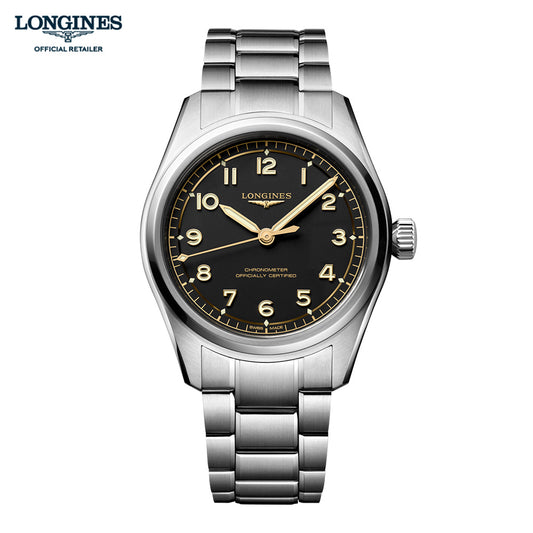 ロンジン スピリット パイロット 自動巻き 39mm L3.809.4.53.6