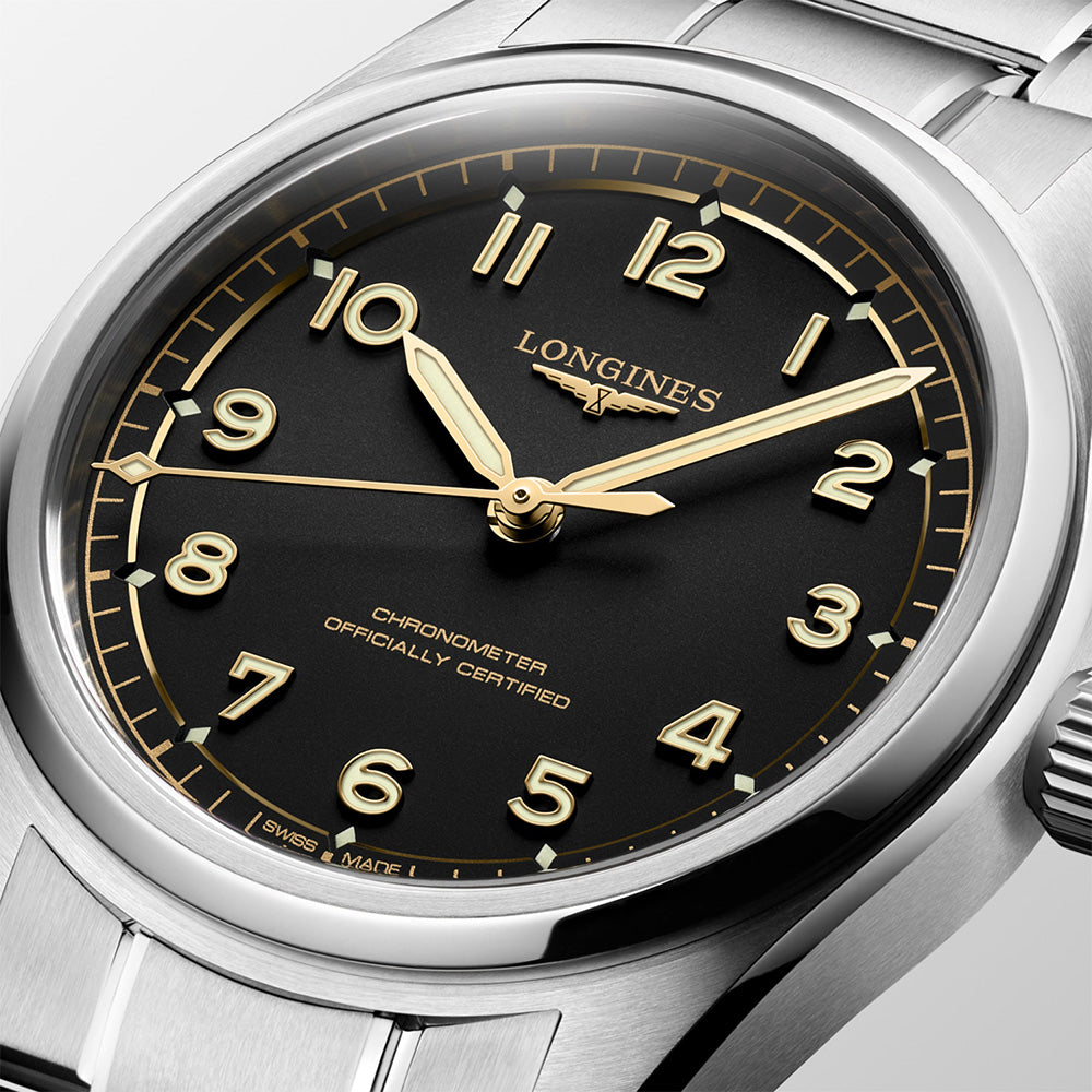 oui, mais... フィリップ・ロンビ　希少 ロンジン ロンジン スピリット パイロット 自動巻き 39mm L3.809.4