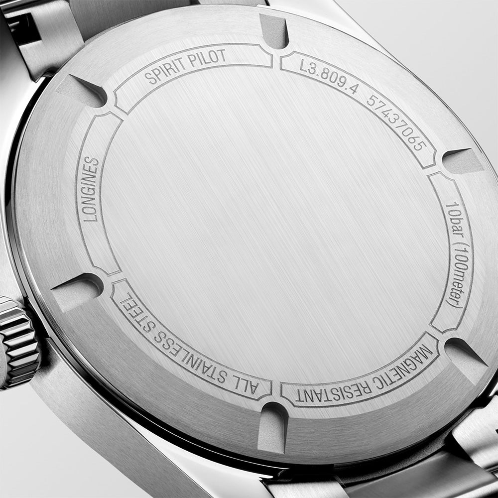 ロンジン スピリット パイロット 自動巻き 39mm L3.809.4.53.6
