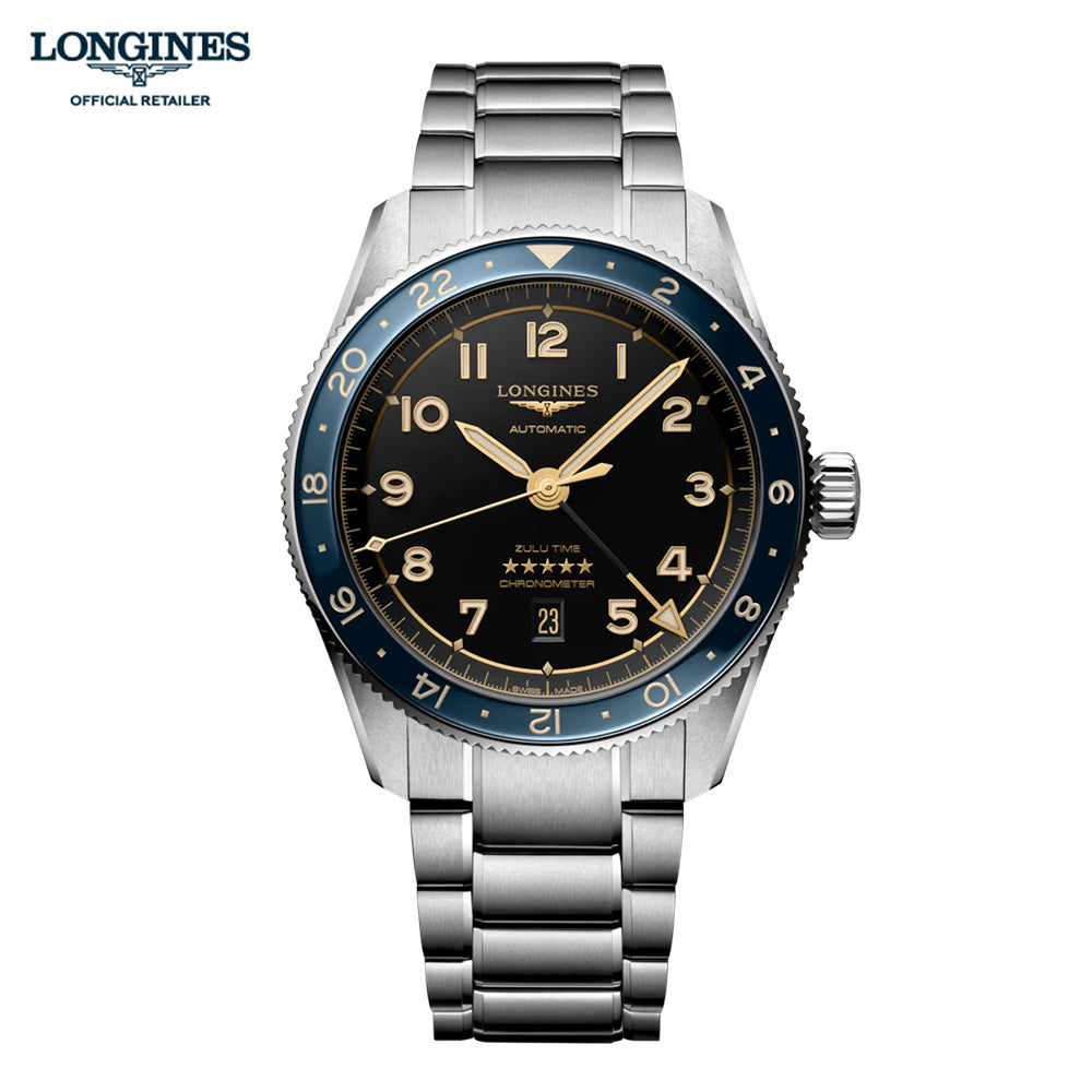 ロンジン スピリット ZULU TIME 自動巻 42MM L3.812.4.60.6