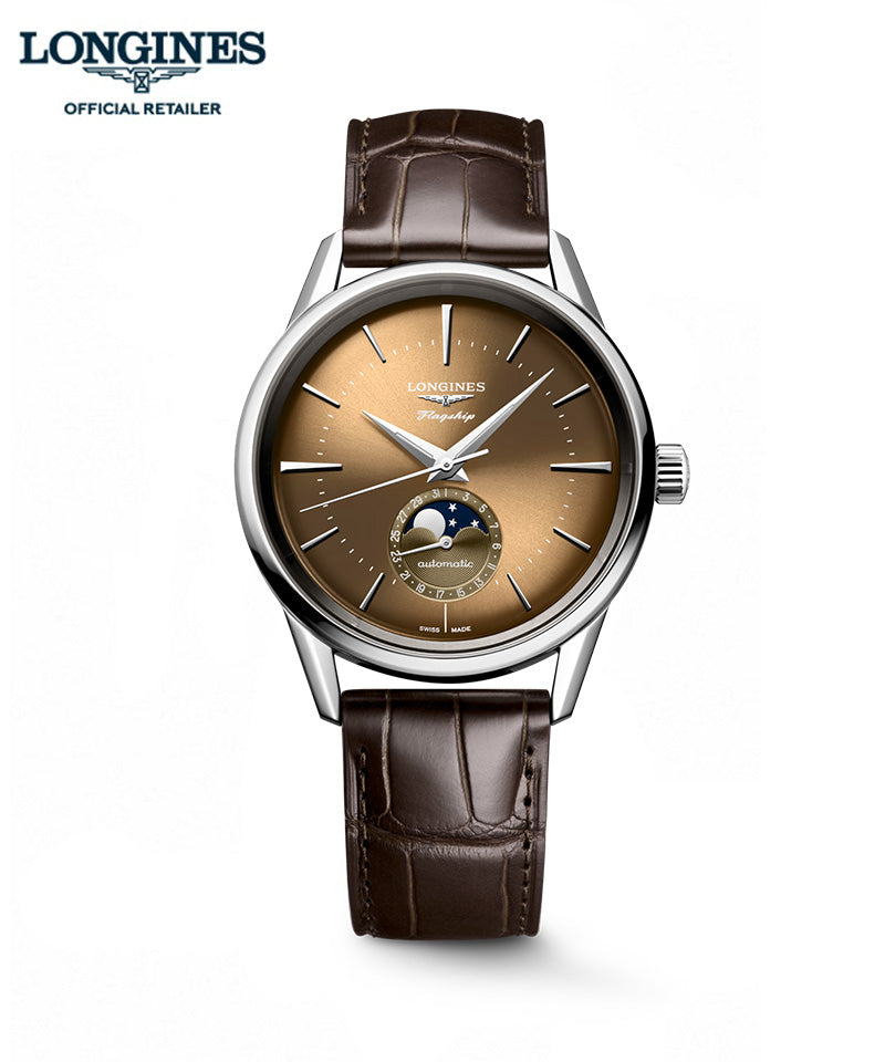 フラッグシップ ヘリテージ ムーンフェイズ 自動巻き L4.815.4.62.2