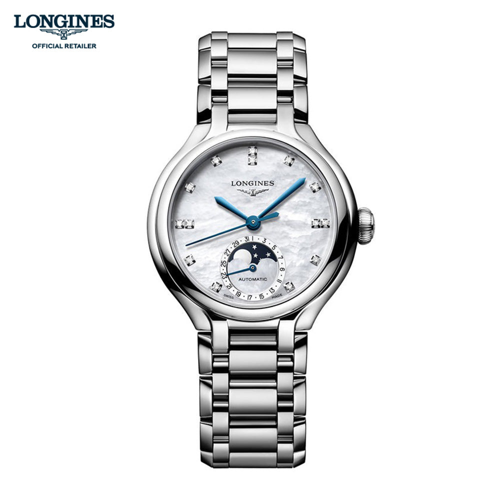 ロンジン プリマルナ ムーンフェイズ 自動巻 34MM L8.126.4.87.6