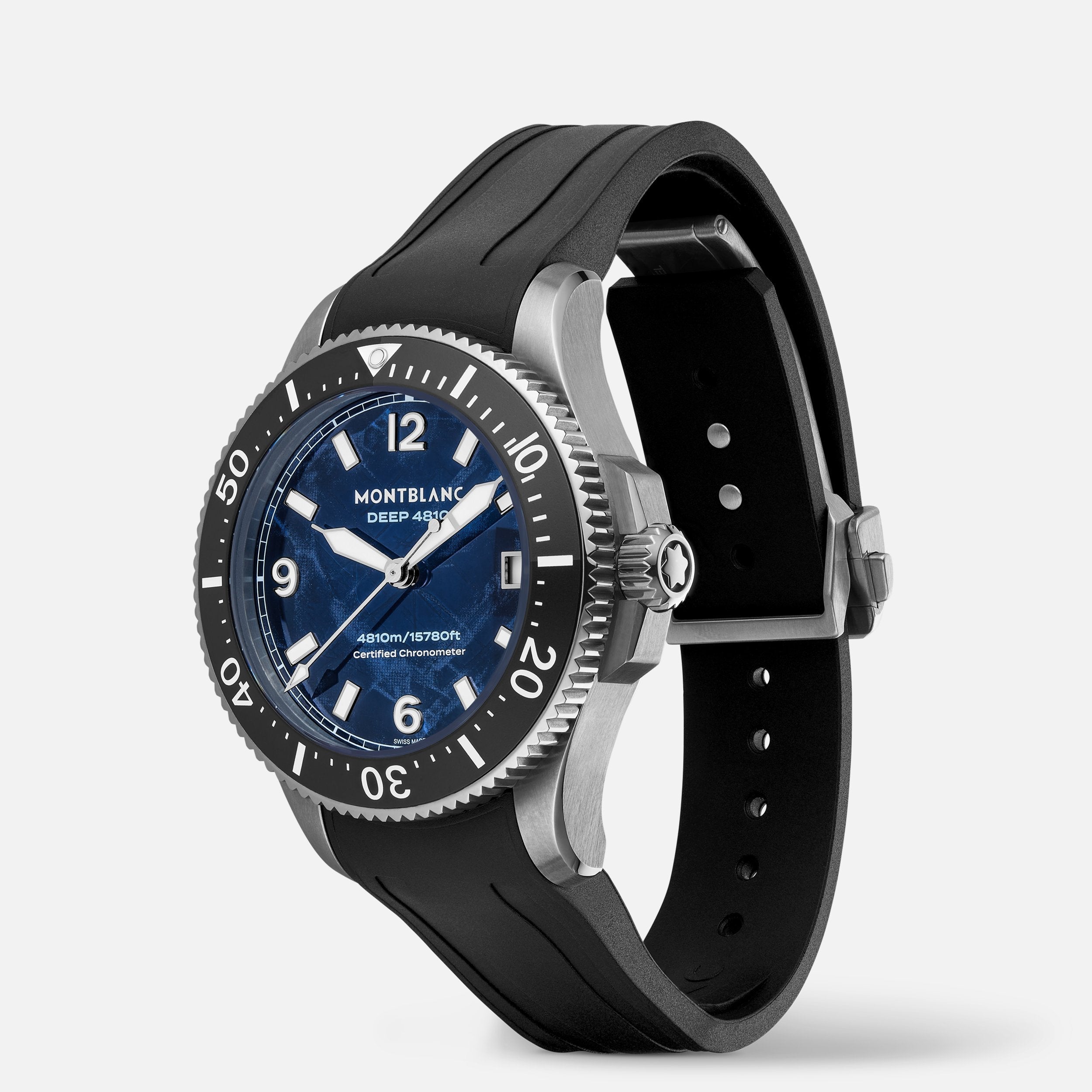 モンブラン アイスシー ゼロ オキシジェン ディープ 4810 自動巻 43mm
