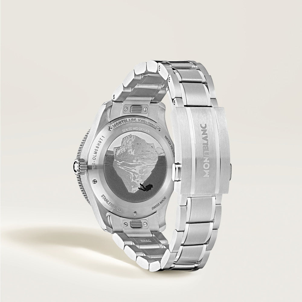 モンブラン アイスシー オートマティック デイト ゼロ オキシジェン 自動巻 38mm MB134022