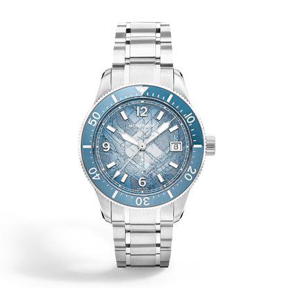 モンブラン アイスシー オートマティック デイト ゼロ オキシジェン 自動巻 38mm MB134022