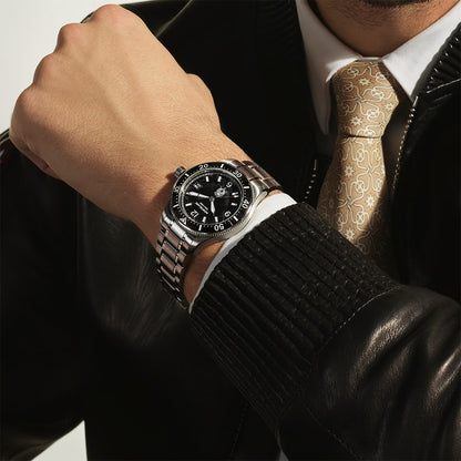 モンブラン アイスシー オートマティック デイト ゼロ オキシジェン 自動巻き 38mm MB136765