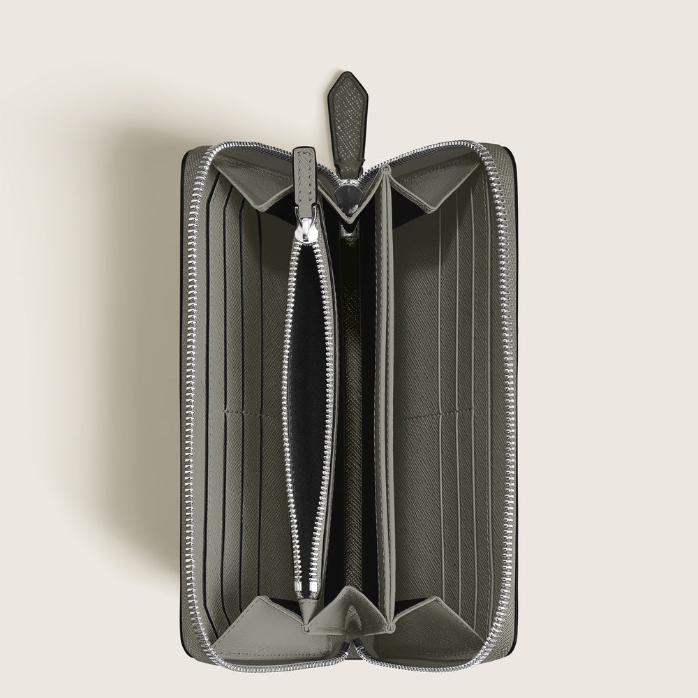 モンブラン ジップ式コンチネンタルウォレット 12cc サルトリアル