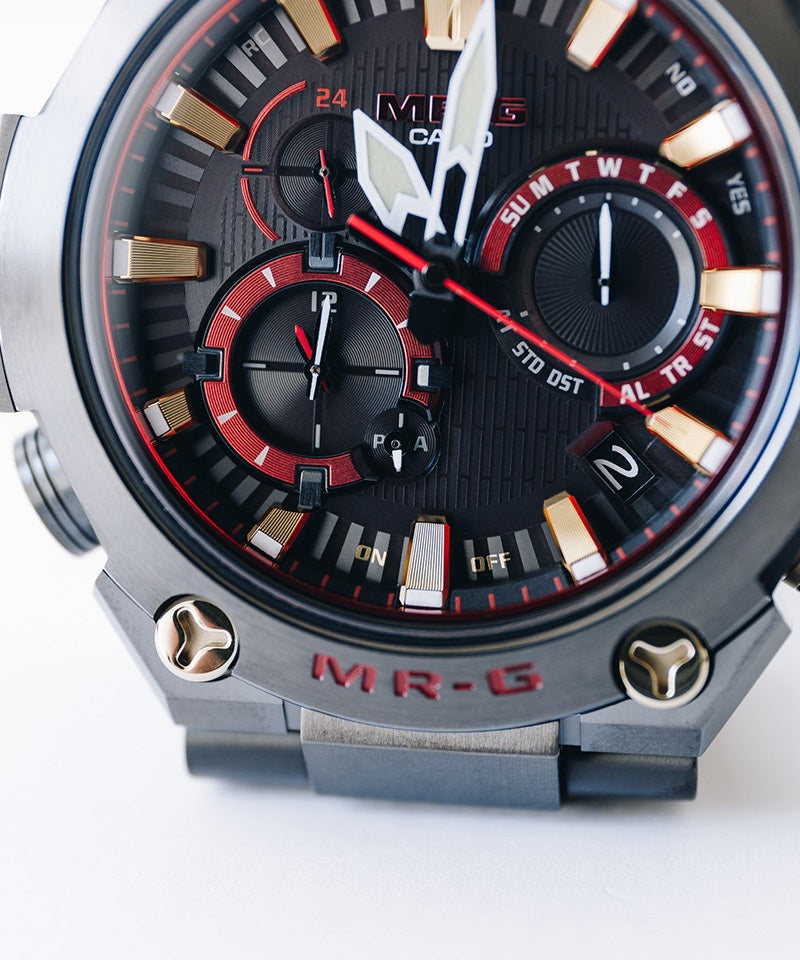 MR-G MRG-B2000 Series 電波ソーラー Bluetooth搭載 赤備え MRG-B2000B