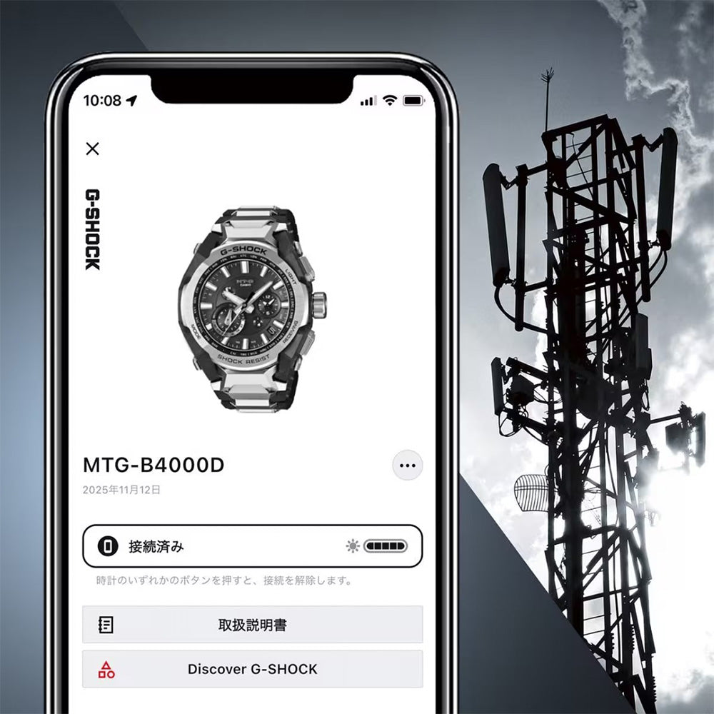 MTG-B4000 Series Bluetooth搭載 電波ソーラー MTG-B4000BD-1AJF