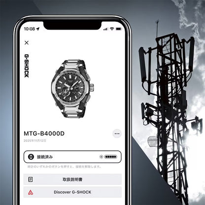 MTG-B4000 Series Bluetooth搭載 電波ソーラー MTG-B4000BD-1AJF