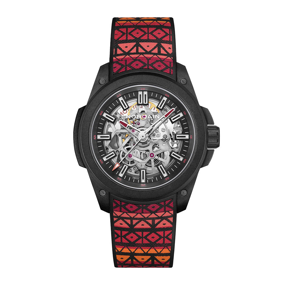 世界限定200本 ワイルドワン スケルトン ハクナ・ミパカ リミテッドエディション 自動巻き 42mm N3000.07Q17.B24.R01