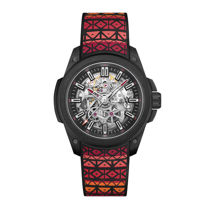 世界限定200本 ワイルドワン スケルトン ハクナ・ミパカ リミテッドエディション 自動巻き 42mm N3000.07Q17.B24.R01