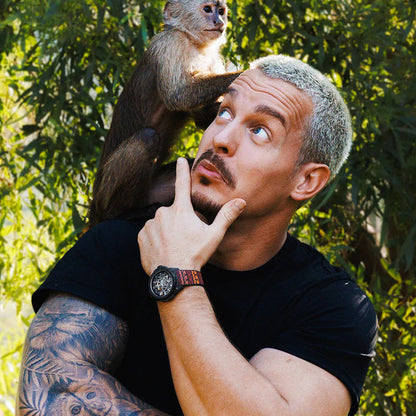 世界限定200本 ワイルドワン スケルトン ハクナ・ミパカ リミテッドエディション 自動巻き 42mm N3000.07Q17.B24.R01