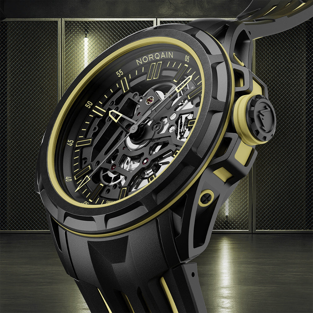 世界限定200本 ワイルドワン スケルトン X-Lite リミテッドエディション 自動巻き 41mm N3003.26X01.B01.R01