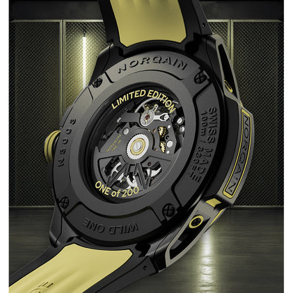世界限定200本 ワイルドワン スケルトン X-Lite リミテッドエディション 自動巻き 41mm N3003.26X01.B01.R01
