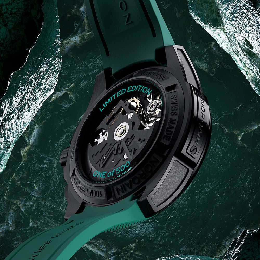 世界限定500本 インディペンデンス スケルトン クロノ リミテッドエディション 自動巻き 42mm NNT3200BLC/JD326/322CHJDR.20T