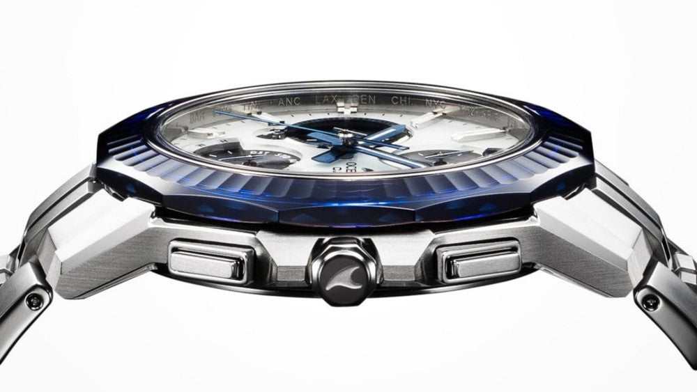 世界限定600本 CASIO WATCH Partner Shopモデル Manta S6000 Series ソーラー 標準電波受信 OCW-S6000PB-7AJR