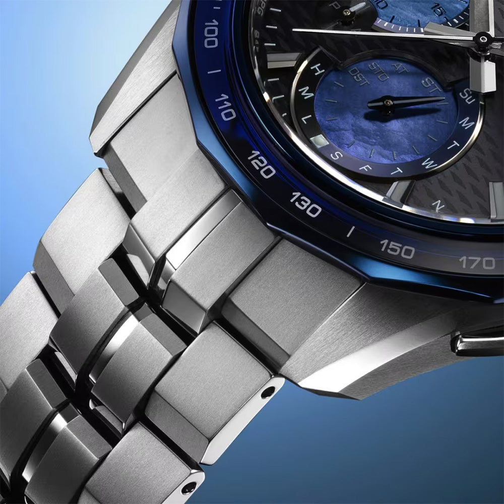Indigo Ocean-阿波藍- 世界限定1,300本 Manta S7000 Series Bluetooth 電波ソーラー OCW-S7000AP-1AJF