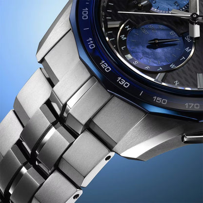 Indigo Ocean-阿波藍- 世界限定1,300本 Manta S7000 Series Bluetooth 電波ソーラー OCW-S7000AP-1AJF