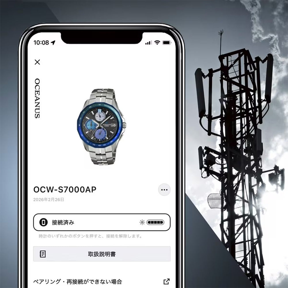 オシアナス Indigo Ocean-阿波藍- 世界限定1,300本 Manta S7000 Series