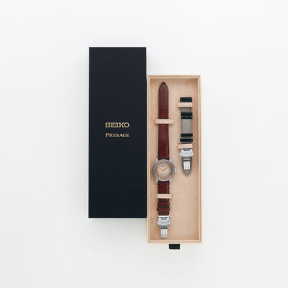 世界限定3,000本 アップサイクルレザーストラップ 限定モデル メカニカル 自動巻 SARX135