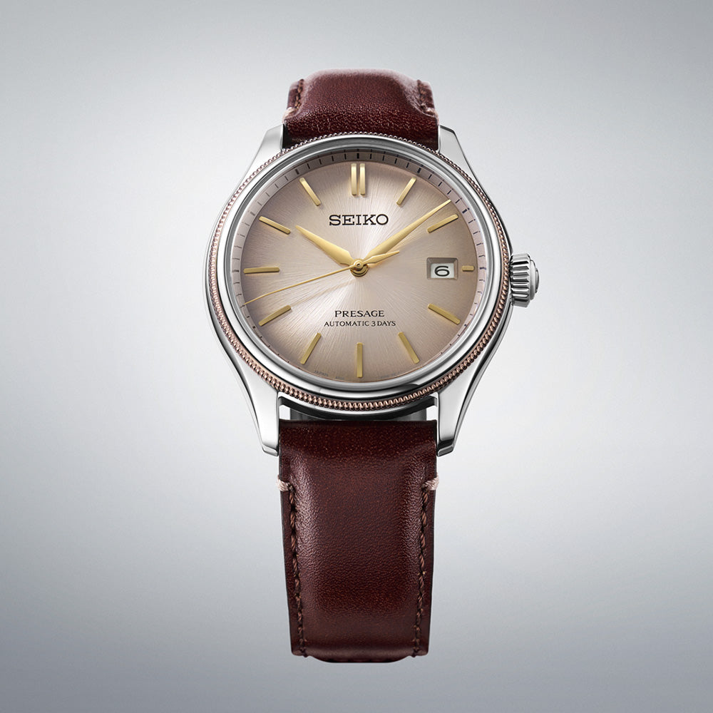 プレザージュ 世界限定3,000本 アップサイクルレザーストラップ 限定