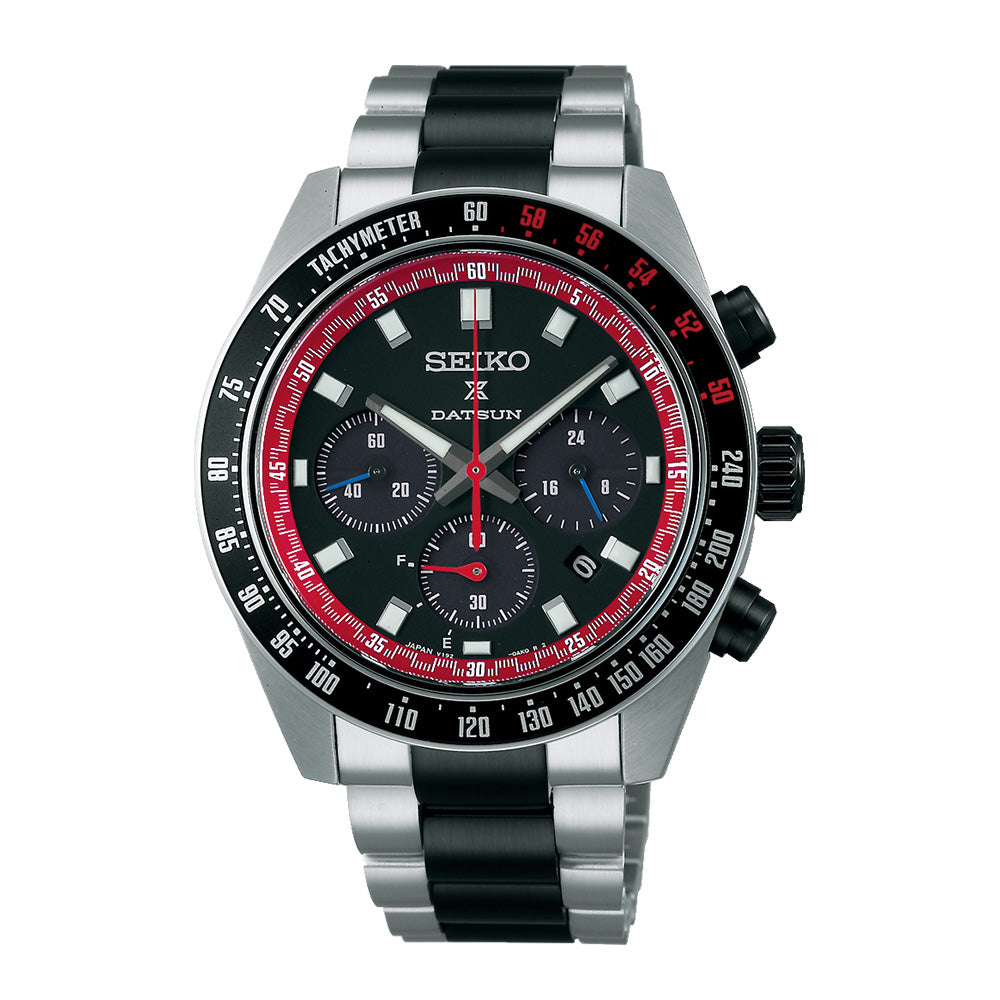 世界限定4,000本 スピードタイマー ソーラークロノグラフ ダットサン240Z コラボレーション限定モデル  ソーラー SBDL121