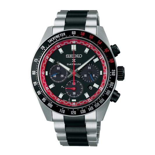 世界限定4,000本 スピードタイマー ソーラークロノグラフ ダットサン240Z コラボレーション限定モデル  ソーラー SBDL121