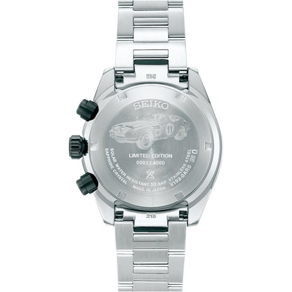 世界限定4,000本 スピードタイマー ソーラークロノグラフ ダットサン240Z コラボレーション限定モデル  ソーラー SBDL121