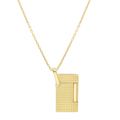 ライターネックレス ダイヤモンドヘッド ゴールド K27067CH
