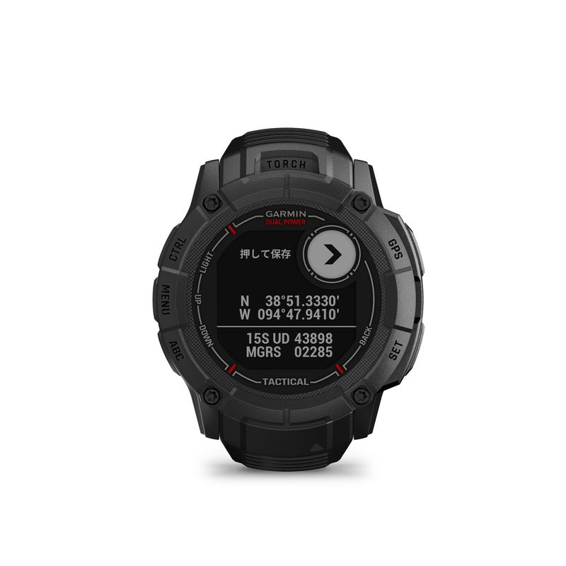Instinct 2X Dual PowerタフネスGPSウォッチ 010-02805-32 42 52