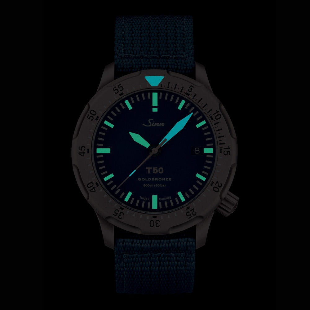 世界300本限定 ダイバーズウォッチ 自動巻 41mm T50 GOLDBRONZE B