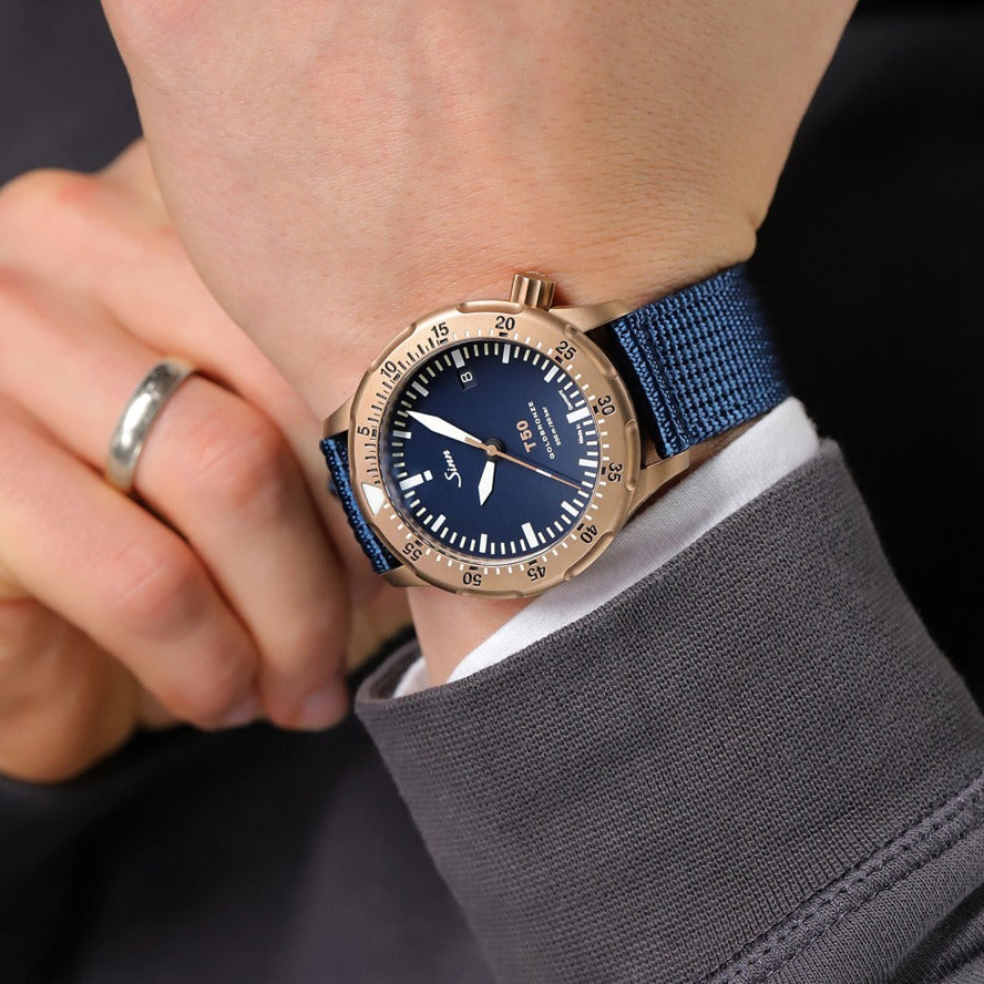 世界300本限定 ダイバーズウォッチ 自動巻 41mm T50 GOLDBRONZE B