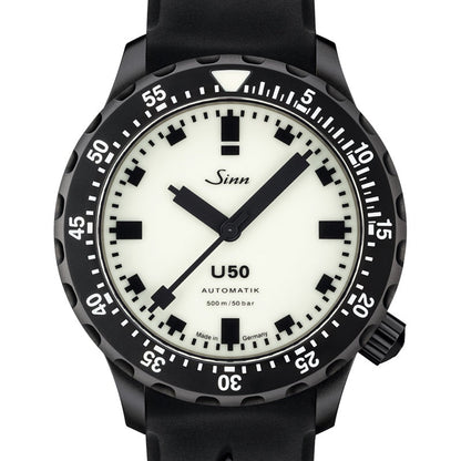 ダイバーズウォッチ 自動巻 U50.S.L シリコンストラップ ジン